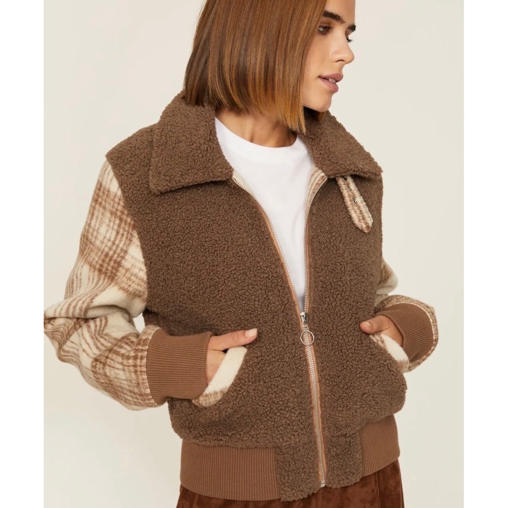 Jonathan Simkhai Bobbi Bomber Jacket  XS
